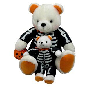 Hallmark Brandon & Little Brandon Halloween Glow In The Dark Bears